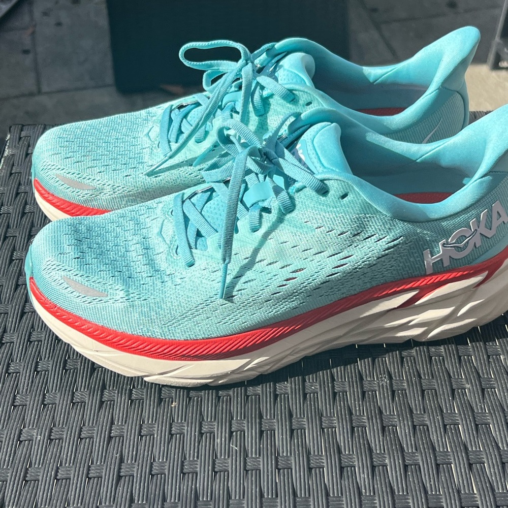 HOKA Clifton’s. Great condition. Worn once